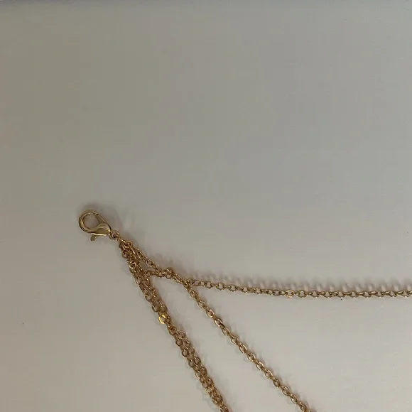 European & Australian Coin Pendant 4 layered Tiered Gold Tone Euro Travel Summer - Picture 9 of 11